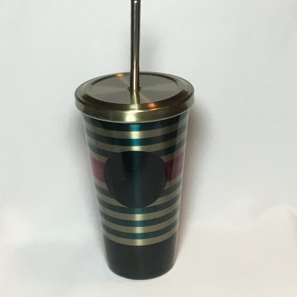 Starbucks Stainless Steel 16 Ounce Tumbler With Lid and Straw